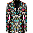 Cargar imagen en el visor de la galería, SACO - Calaveras y corazones - HOMBRE